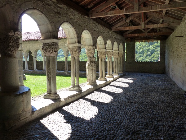 The cloisters at St Bertrand des Comminges